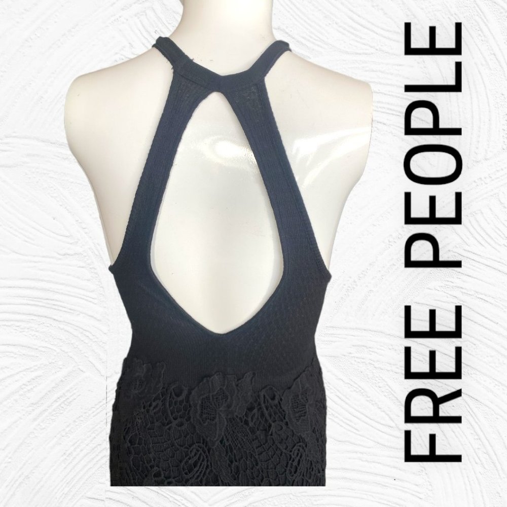 FREE PEOPLE TANK DRESS (SZ XS) - Picture 6 of 7